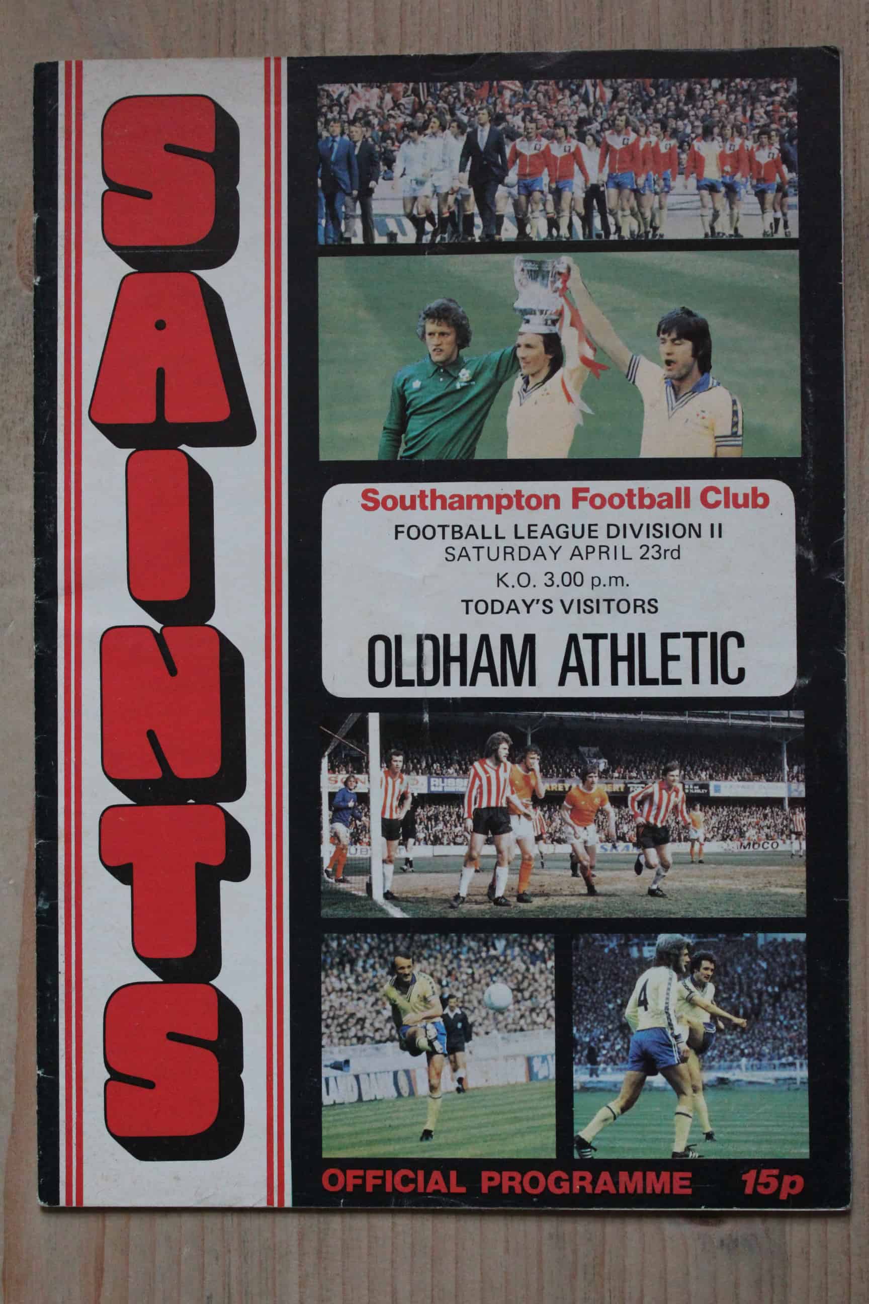 Southampton FC v Oldham Athletic FC